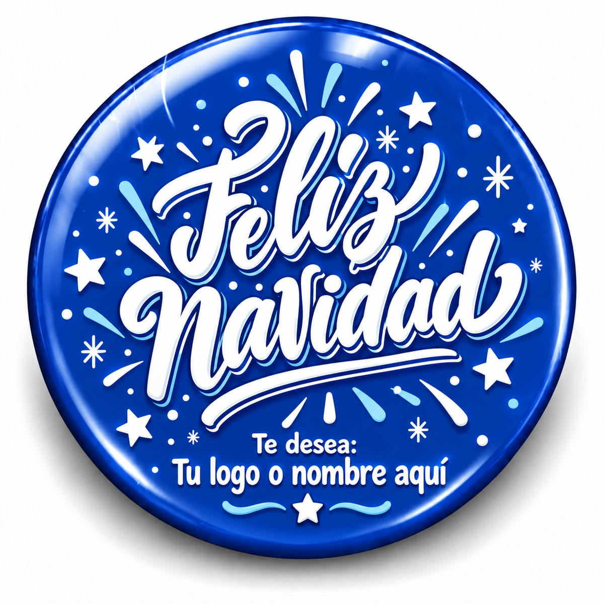 FOTOBOTON PERSONALIZADO DISEÑO #1988-13 NAVIDAD